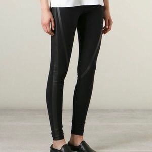 Helmut Lang mid rise legging with accents xs/s 30L